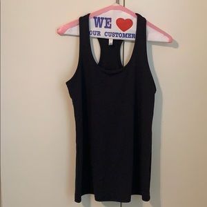 Black Fabletics workout tank